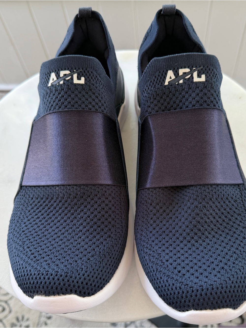 APL TechLoom Slip-On Women’s Sneakers in Navy,NWOT unworn
